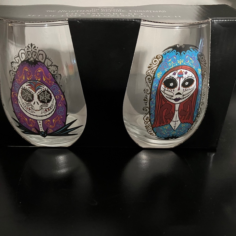 Nitemare before Christmas glasses